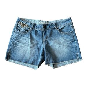 Mossimo Supply Co. Women's Light Blue Jean Shorts, Sz 13